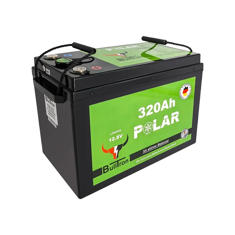 BullTron Polar 12 V 320 Ah Lithiumbatterie mit Heizung und Bluetooth
