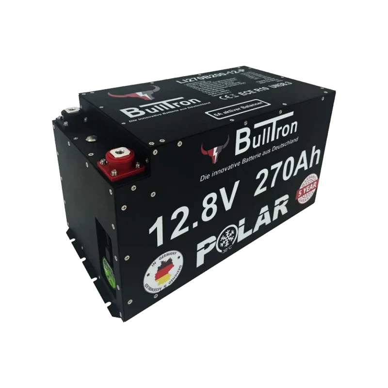 BullTron Polar 12 V 270 Ah Lithiumbatterie mit Heizung und Bluetooth