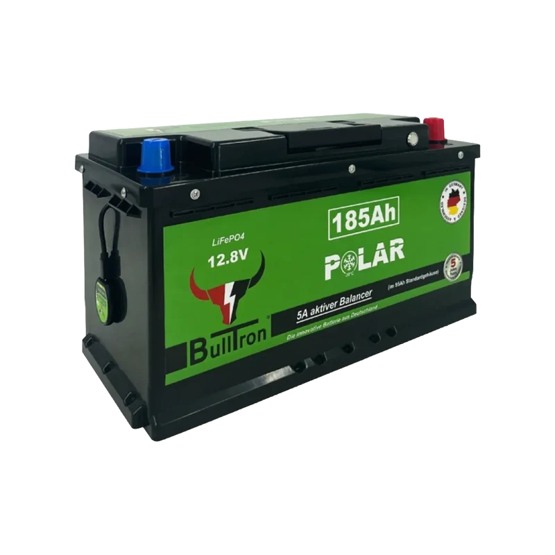 BullTron Polar 12 V 185 Ah Lithiumbatterie mit Heizung und Bluetooth
