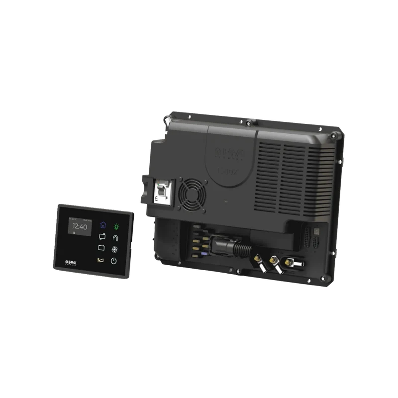 E-T-A E-BOX Stromverteiler mit Ladefunktion und Bedienpanel